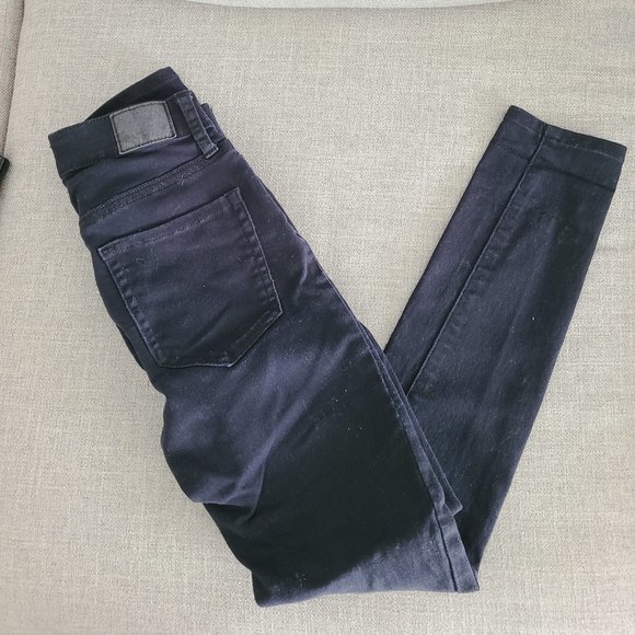 000 Black High Rise Skinny Jeans - Picture 4 of 7